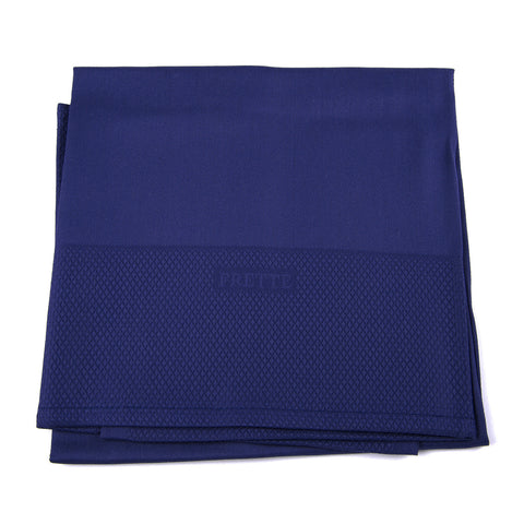 FRETTE Italy Navy Blue Cotton Napkins 22" x 22", Set of 6 NEW