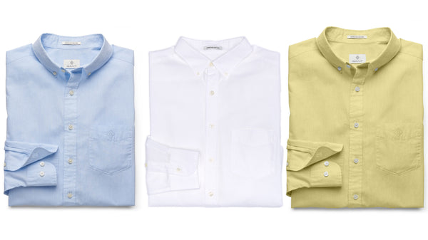 GANT DIAMOND G Fitted Cotton Linen Button Down Shirt 303782 Size M $165 NWT