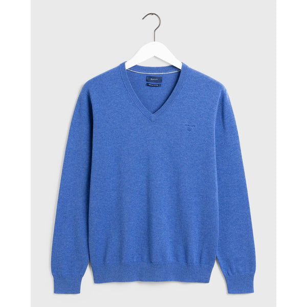 Gant Men's Lightweight Cotton V-Neck Sweater 83072 Size Medium $109 NWT