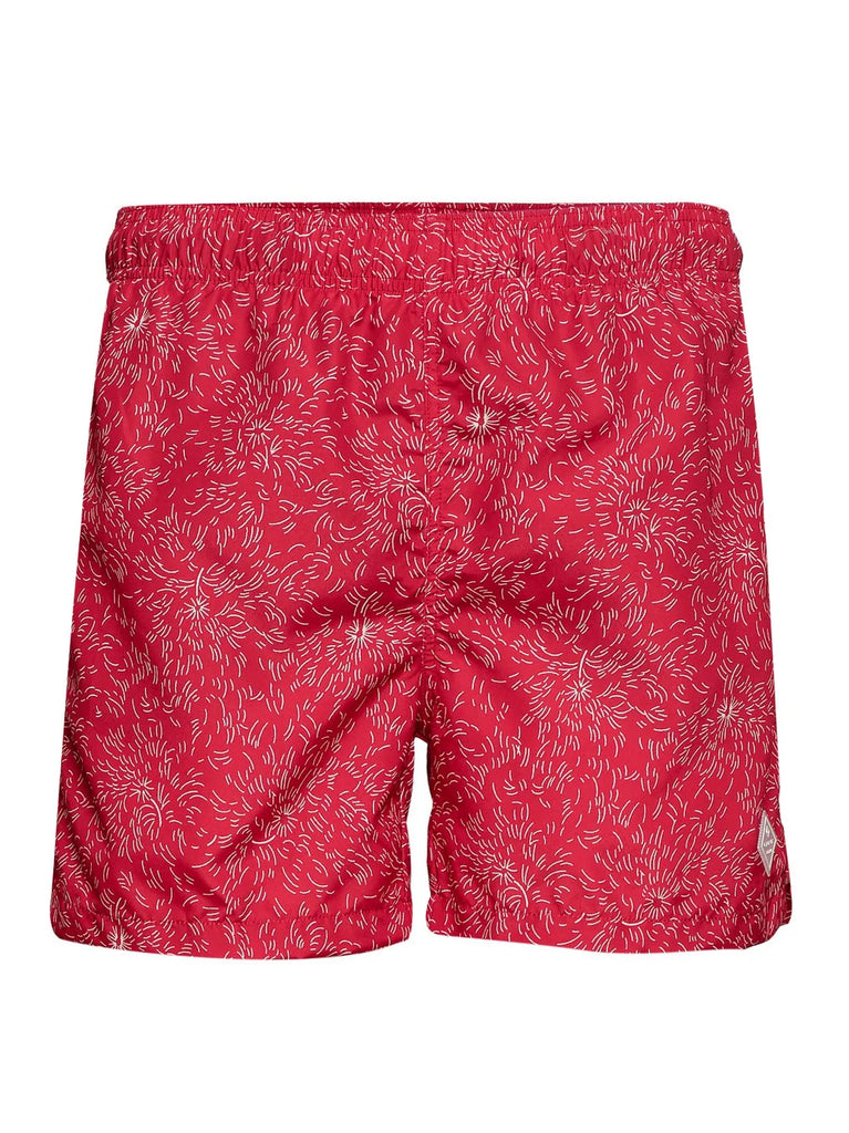 GANT Men's Cardinal Red Dandelion Swim Shorts 921916011 Size M NWT