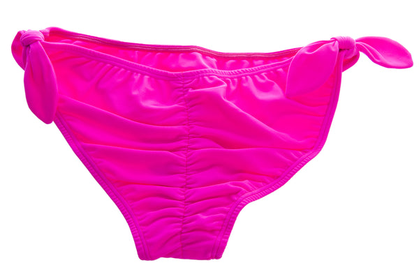 ZINKE Women's Neon Pink Gidget Hipster Bikini Bottoms $66 NEW