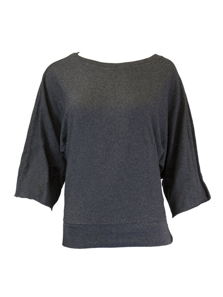Grey State Women's Ava Top, Black Pebble