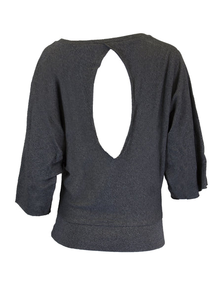 Grey State Women's Ava Top, Black Pebble