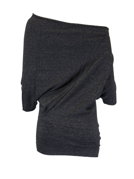 GREY STATE Women's One Off Shoulder Chantal Tunic Top $160 NEW