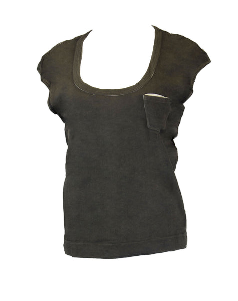 GREY STATE Harper Scoop Tee $58 NEW