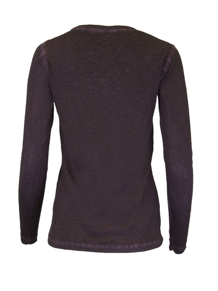 Grey State Women's Snap Button Sleeve Top, Twilight, X-Small