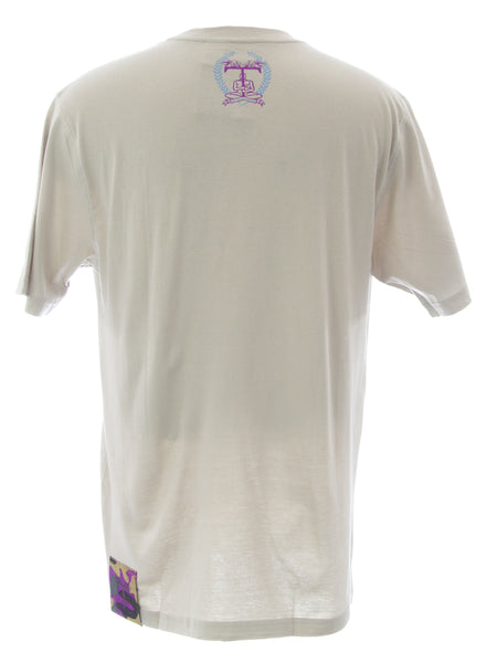 THUG Men's Grey Sky Corporate Thug Crew Neck SS Cotton T-Shirt #121507 NEW