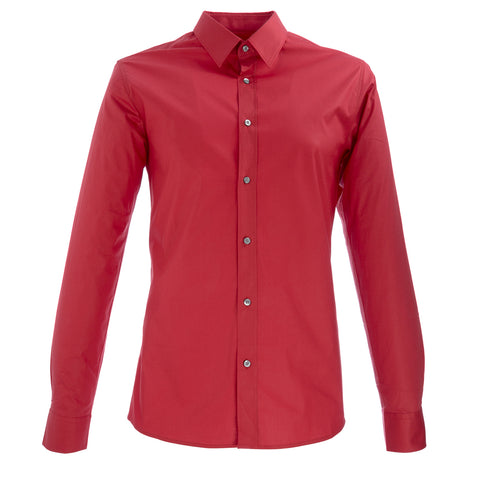 HUGO BOSS Men's Elisha Red Button-Up Dress Shirt 10107866 $145 NWT