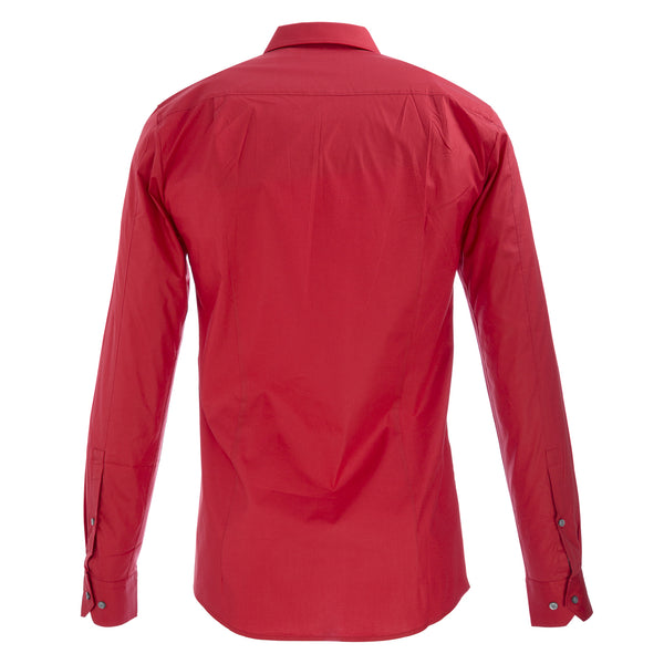 HUGO BOSS Men's Elisha Red Button-Up Dress Shirt 10107866 $145 NWT