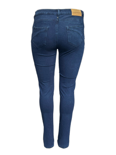 Marina Rinaldi Women's Indaco Idro Slimme Denim Pants NWT