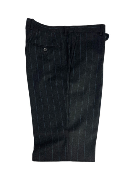 KRIZIA UOMO Navy Blue 2-Piece Wool Pinstripe Suit A5002 Sz IT 54 $657 NWT