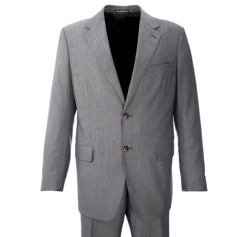 Facis Two-Piece Virgin Wool Suit IT 52R Grey