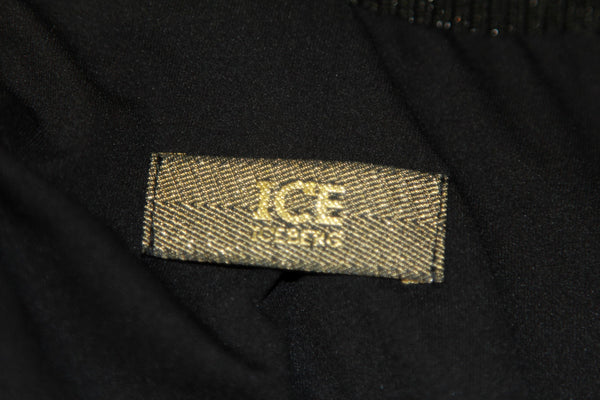 ICE ICEBERG Women's Black Comfort Velour Lounge Blazer US Size S NWT $440