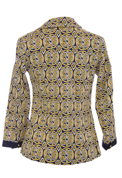 Elizabeth Mckay Knots Print Picnic Shirt 2 Multicolor
