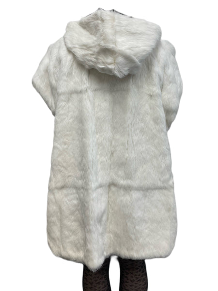 Haute Hippie Women's Otmeal Heather Poncho HOODF12-1147 One Size $495 NEW