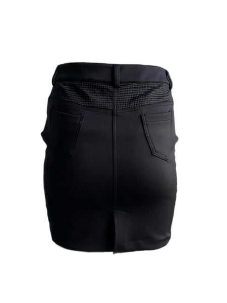 EIGHT SIN Women's Black Above Knee Stretch Skirt 8S27257GN $209 NEW