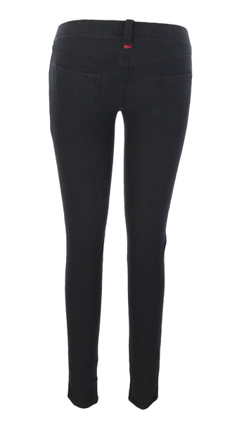 JAGGY Women's Black Stretch Leggings 1582 Size 26 $133 NEW