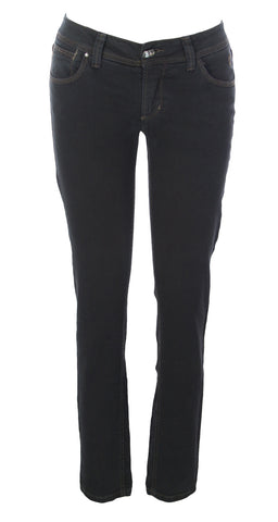 JAGGY Women's Black Denim Skinny Fit Joanne Low Rise Jeans Size 28 NWT