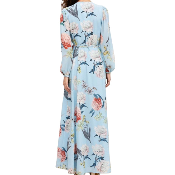 YUMI KIM Women's Forever Yours Blue Juliette Maxi Dress #DR18464 NWT