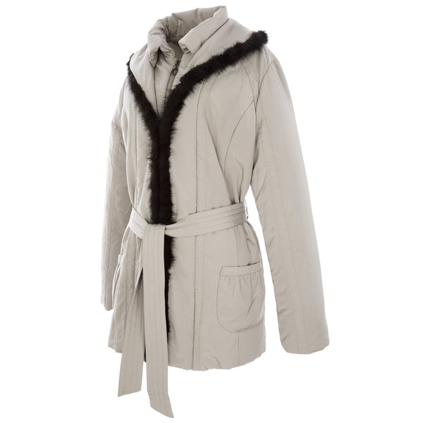 Perte by Krizia Fur Line Parka