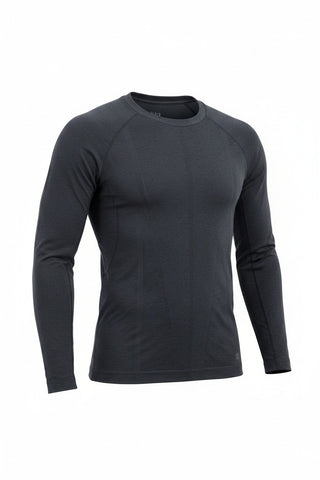 LNDR Men's Navy Marl Steel Tech Tee #MSN0006 M-L $175 NWT