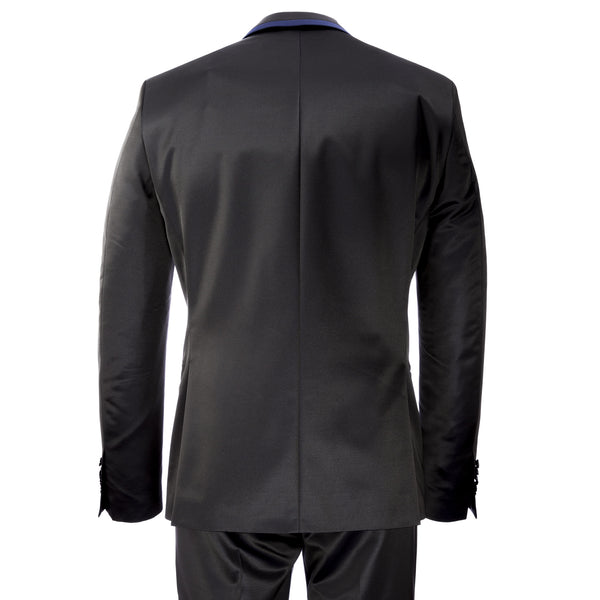 Manuel Ritz Evening Two-Piece Two-Button Wool Blend Suit