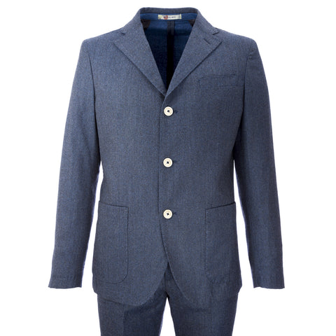 Manuel Ritz Two-Piece Fleece Wool Suit