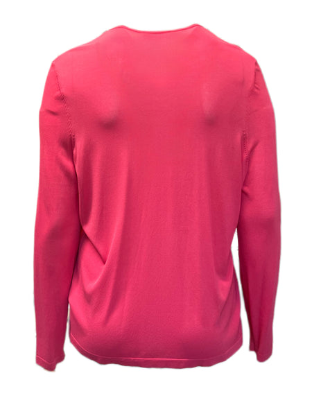 MARINA RINALDI Womens Menta Embellished Collar Cardigan $750 NWT