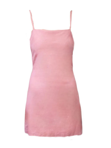 MADISON THE LABEL Women's Pink Cotton Mini Sleeveless Dress #MS0233 X-Small NWT