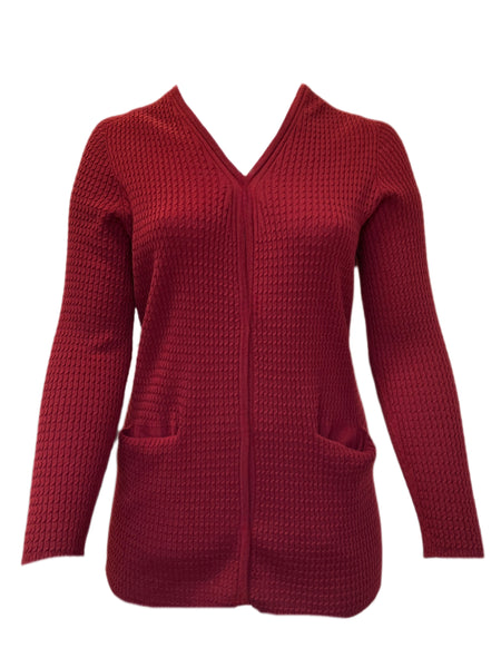 MARINA RINALDI Women's Minimale Cashmere Cardigan $1295 NWT