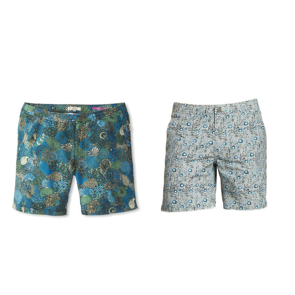 ONIA Men's Calder 7.5" Liberty Print Swim Trunks MS01LP $195 NWT