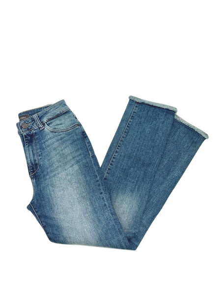 DL1961 Women's Newcastle Mara Ankle High Rise Instasculpt Straight Jeans NWT