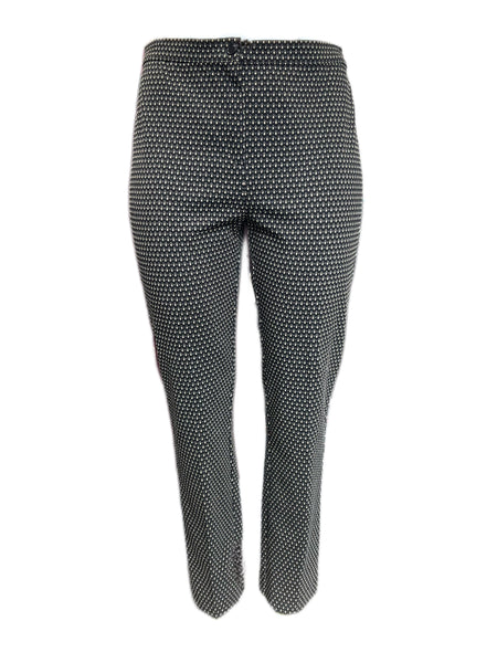 MARINA RINALDI Women's Oboista Patterned Pants $305 NWT