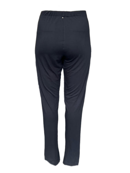 Marina Rinaldi Women's Nero Obrizzo Straight Leg Pants NWT