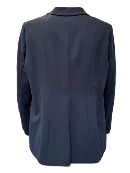 Marina Rinaldi Women's Navy Odalisca Collar Blazer Size 22W/31 NWT