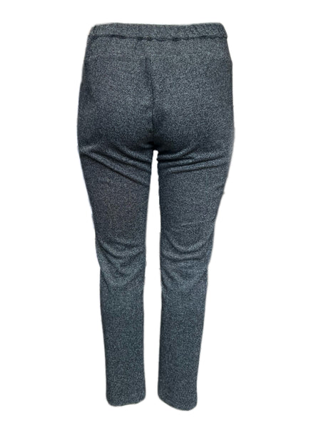 MARINA RINALDI Women's Black Odissea Jersey Pants $315 NWT