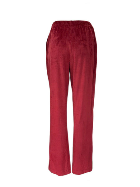 Marina Rinaldi Women's Red Ognuno Straight Leg Pants Size S NWT
