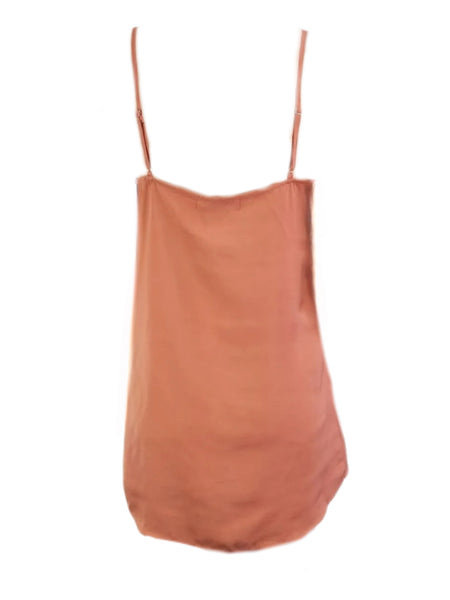 MADISON THE LABEL Women's Orange Square Neck Tank Top #MS0067 X-Small NWT