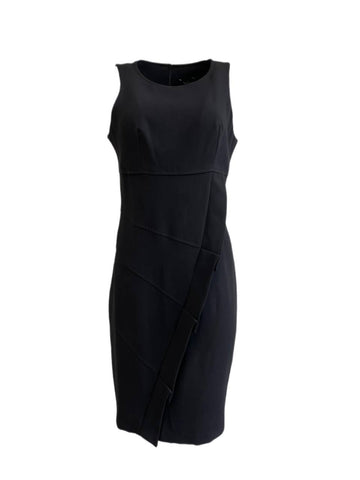 KITTE Women's Black Sleeveless Sheath Dress T910 $143 NEW