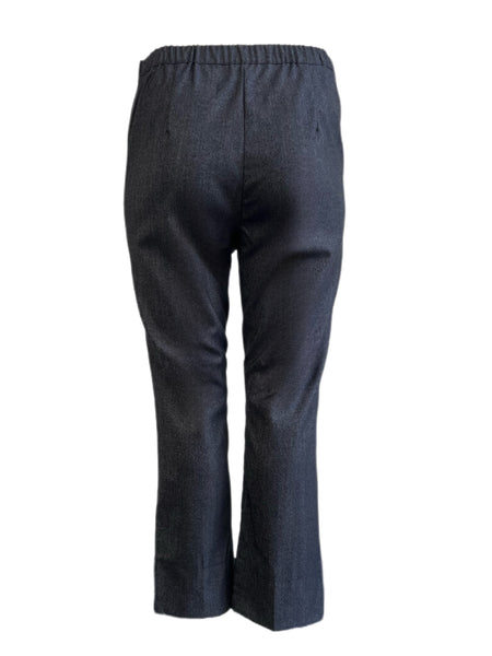 Marina Rinaldi Women's Blue Radice Straight Leg Pants Size 16W/25 NWT