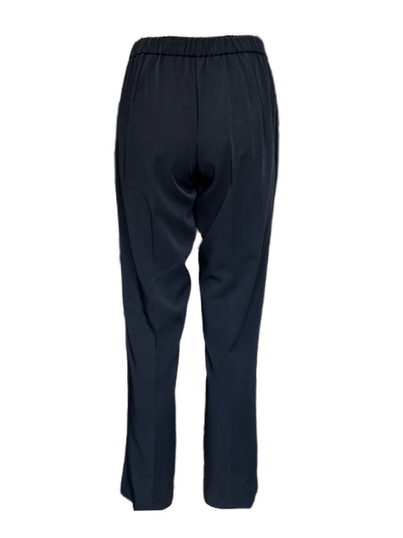 Marina Rinaldi Women's Dark Navy Raid Straight Leg Pants Size 8W/17 NWT