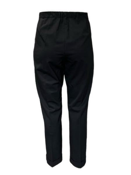 Marina Rinaldi Women's Black Rametto Straight Leg Pants Size 22W/31 NWT