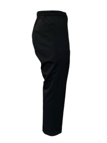 Marina Rinaldi Women's Black Rametto Straight Leg Pants Size 22W/31 NWT
