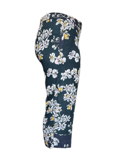 Marina Rinaldi Women's Green Rampa Straight Leg Pants Size 8W/17 NWT