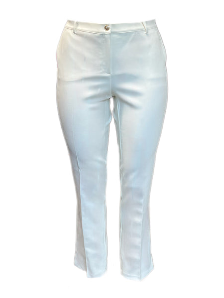 MARINA RINALDI Women's Raro Low Waist Slim Fit Pants $395 NWT