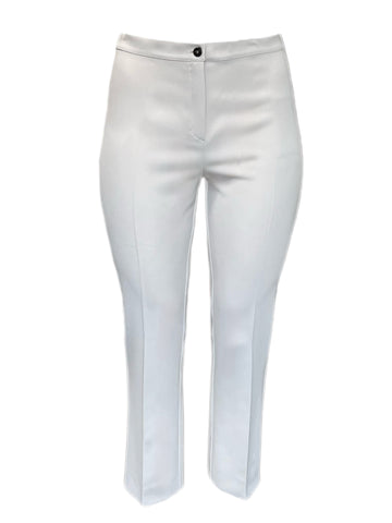 Marina Rinaldi Women's Milk Ravel Straight Leg Pants Size 14W/23 NWT
