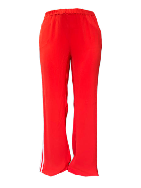 MARINA RINALDI Women's Renata Side Stripe Pants $655 NWT