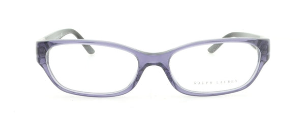Ralph Lauren Transparent Violet Rectangular Eyeglass Frames 52mm RL6081 $260 NEW