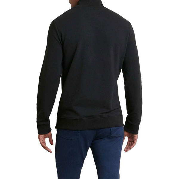 Reaction Kenneth Cole Mens Black Half Zip Pouch Pocket Pullover Sz XL $89 NEW