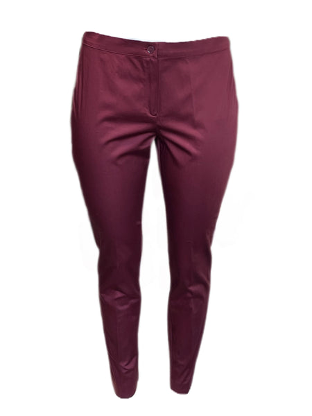 MARINA RINALDI Women's Rock Slim Fit Dress Pants $240 NWT